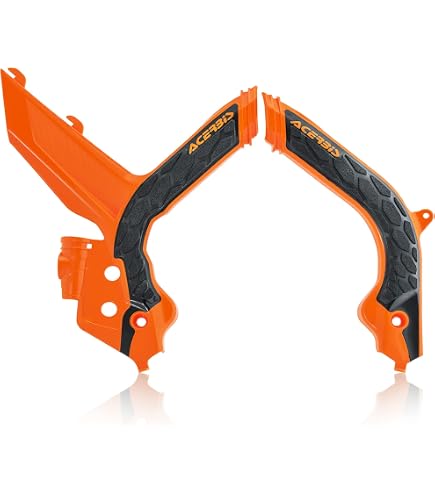 Amazon.com: Acerbis X-Grip Frame Guard (16 Orange/Black) for 19-22